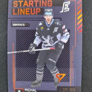 2023/2024 Sportzoo Serie 2 Starting Lineup 2nd Period SL-51 Michal Plutnar Inzert /60