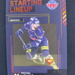 2023/2024 Sportzoo Serie 2 Starting Lineup 2nd Period SL-75 Michal Gulaši Inzert /60