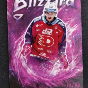 2025/2026 Sportzoo Serie 1 Blizzard Coral Pink BL-05 Ondřej Mikliš Inzert 10/60