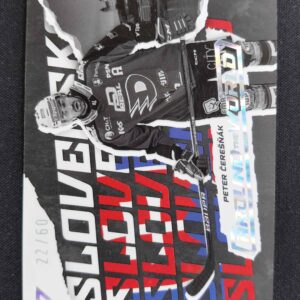 2025/2026 Sportzoo Serie 1 Around the World Moonstone Silver AW-04 Peter Čerešňák Inzert 22/60