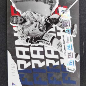 2025/2026 Sportzoo Serie 1 Around the World Moonstone Silver AW-37 Yohann Auvitu Inzert 21/60