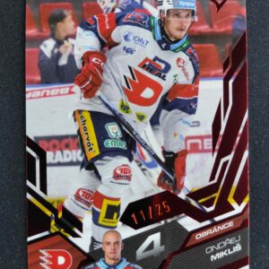 2025/2026 Sportzoo Serie 1 Ruby Red 25 Ondřej Mikliš Paralel 11/25