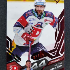 2025/2026 Sportzoo Serie 1 Ruby Red 33 Patrik Poulíček Paralel 03/25