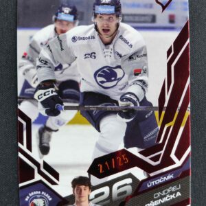 2025/2026 Sportzoo Serie 1 Ruby Red 177 Ondřej Pšenička Paralel 21/25