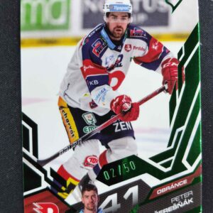 2025/2026 Sportzoo Serie 1 Emerald Green 21 Peter Čerešňák Paralel 02/50