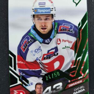 2025/2026 Sportzoo Serie 1 Emerald Green 22 Daniel Gazda Paralel 24/50