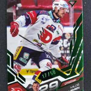 2025/2026 Sportzoo Serie 1 Emerald Green 28 Miloš Kelemen Paralel 17/50