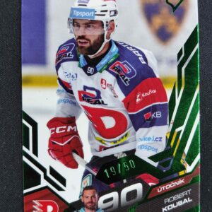 2025/2026 Sportzoo Serie 1 Emerald Green 30 Robert Kousal Paralel 19/50