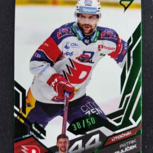 2025/2026 Sportzoo Serie 1 Emerald Green 33 Patrik Poulíček Paralel 38/50