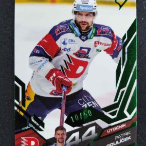 2025/2026 Sportzoo Serie 1 Emerald Green 33 Patrik Poulíček Paralel 10/50