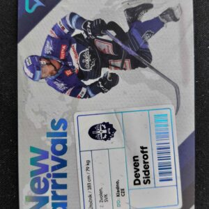 2023/2024 Sportzoo Serie 1 New Arrivals NA-18 Deven Sideroff Inzert