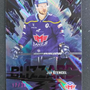 2023/2024 Sportzoo Serie 1 Blizzard Limited BL-33 Jan Štencel Inzert 17/30