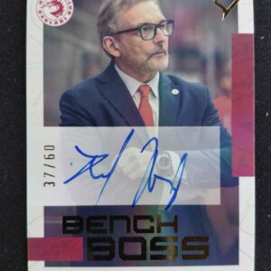 2022/2023 Sportzoo Serie 2 Bench Boss AUTO BBS-ZM Zdeněk Moták AUTO 37/60