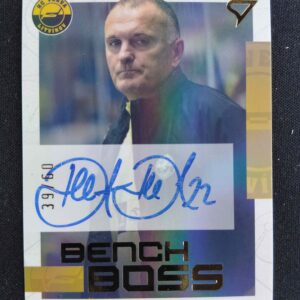 2022/2023 Sportzoo Serie 2 Bench Boss AUTO BBS-RE Robert Reichel AUTO 39/60