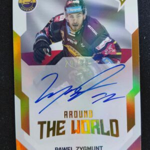2021/2022 Sportzoo Serie 2 Around the World AUTO AWS-15 Pawel Zygmunt AUTO 29/90