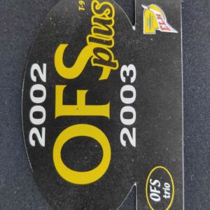 2002/2003 OFS Plus Trio T-9 Tomáš Malý, Michal Vyhlídal, Ladislav Lubina Inzert