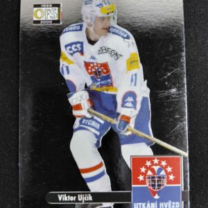 1999/2000 OFS Cards Utkání Hvězd - Stříbná 528 Viktor Ujčík Inzert