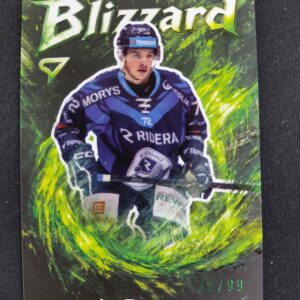 2025/2026 Sportzoo Serie 1 Blizzard Forest Green BL-38 Jan Bambula Inzert 32/99