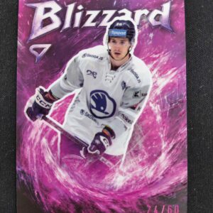 2025/2026 Sportzoo Serie 1 Blizzard Coral Pink BL-32 Ondřej Pšenička Inzert 24/60