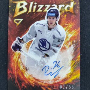 2025/2026 Sportzoo Serie 1 Blizzard Red AUTO BLS-OP Ondřej Pšenička AUTO 02/55