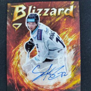 2025/2026 Sportzoo Serie 1 Blizzard Red AUTO BLS-SK Samuel Kňažko AUTO 37/55