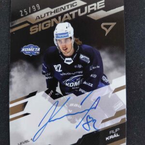 2025/2026 Sportzoo Serie 1 Authentic Signature level 1 SL1-FK Filip Král AUTO 25/99