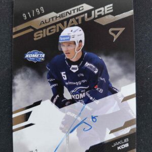2025/2026 Sportzoo Serie 1 Authentic Signature level 1 SL1-JK Jakub Kos AUTO 91/99