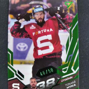 2025/2026 Sportzoo Serie 1 Emerald Green 50 Tomáš Hyka Paralel 46/50