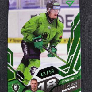 2025/2026 Sportzoo Serie 1 Emerald Green 123 Aleksi Rekonen Paralel 48/50