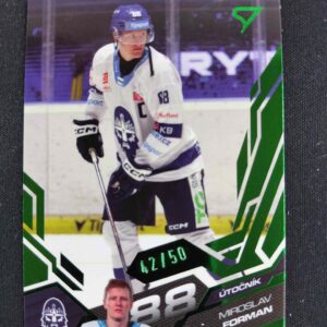 2025/2026 Sportzoo Serie 1 Emerald Green 227 Miroslav Forman Paralel 42/50