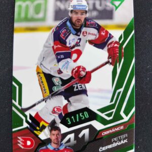 2025/2026 Sportzoo Serie 1 Emerald Green 21 Peter Čerešňák Paralel 31/50