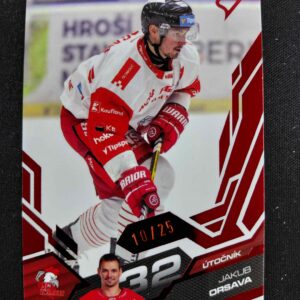2025/2026 Sportzoo Serie 1 Ruby Red 251 Jakub Orsava Paralel 10/25
