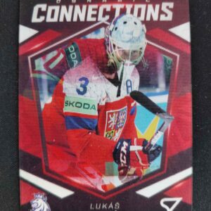 2025 Sportzoo Hokejové Česko Dynamic Connections 3D DC-02 Radko Gudas, Lukáš Dostál Inzert