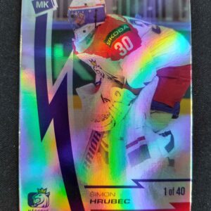 2023 Moje Kartičky Reprezentace Rainbow 61 Šimon Hrubec Paralel /40