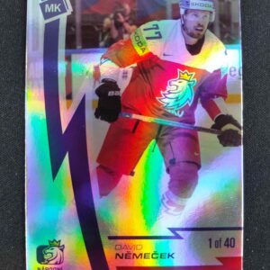 2023 Moje Kartičky Reprezentace Rainbow 71 David Němeček Paralel /40