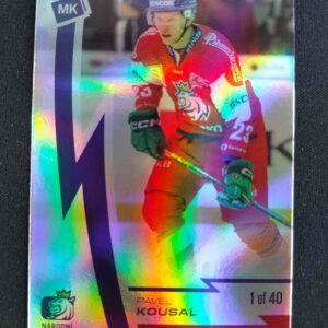 2023 Moje Kartičky Reprezentace Rainbow 87 Pavel Kousal Paralel /40
