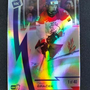 2023 Moje Kartičky Reprezentace Rainbow 110 David Špaček Paralel /40