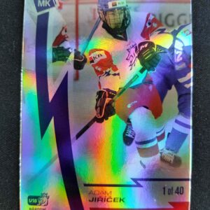 2023 Moje Kartičky Reprezentace Rainbow 114 Adam Jiříček Paralel /40