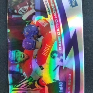 2023 Moje Kartičky Reprezentace Rainbow 134 David Němeček Paralel /40