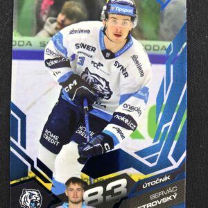 2025/2026 Sportzoo Serie 2 Azure Blue 336 Servác Petrovský Paralel