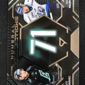 2025/2026 Sportzoo Serie 2 Numeral Connections NC-15 Moravec, Najman Inzert