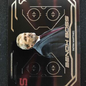2025/2026 Sportzoo Serie 2 Bench Boss BB-04 Patrik Martinec Inzert