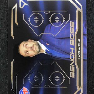 2025/2026 Sportzoo Serie 2 Bench Boss BB-07 Ladislav Čihák Inzert
