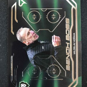 2025/2026 Sportzoo Serie 2 Bench Boss BB-09 Miloslav Hořava Inzert