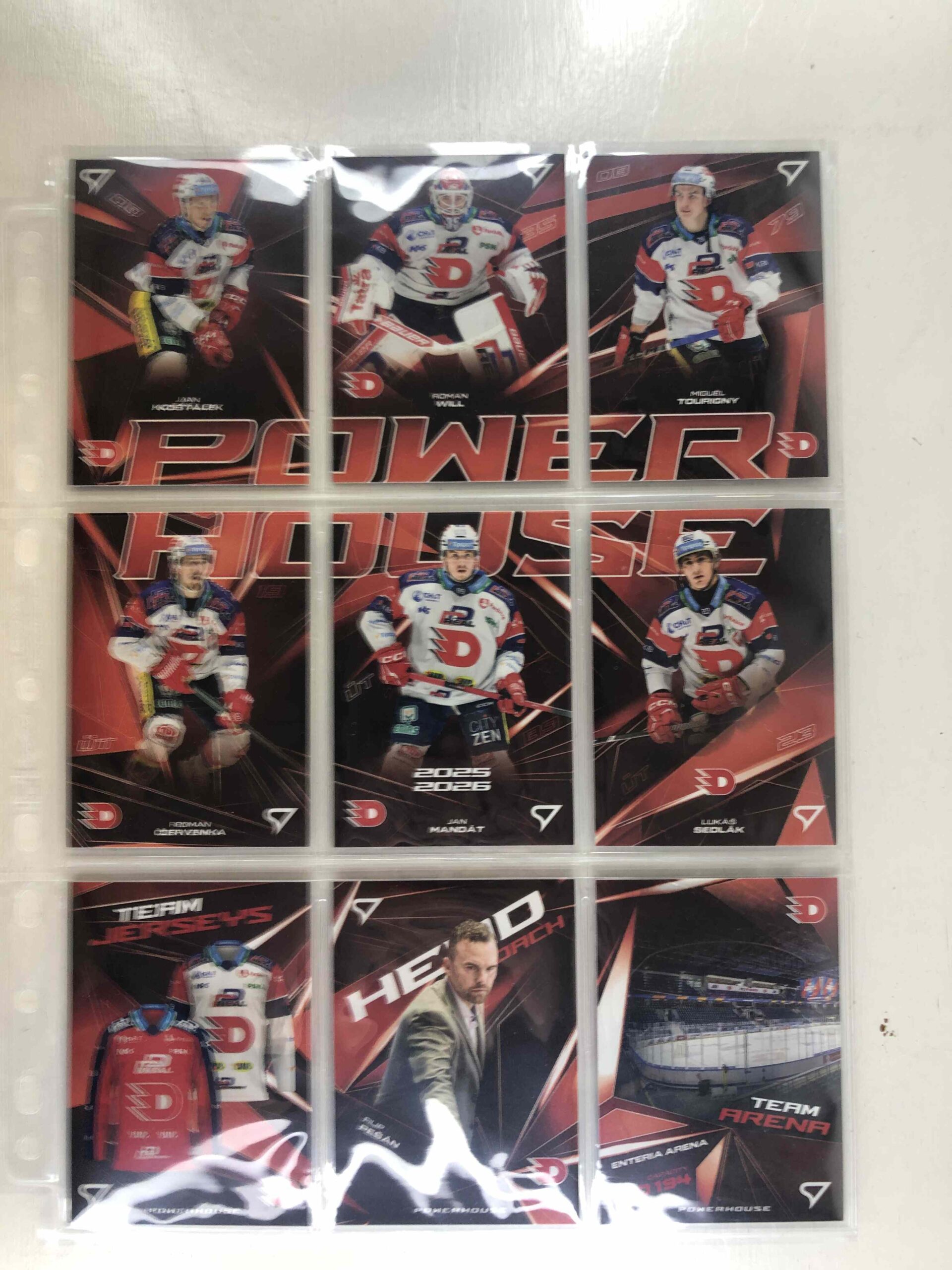 2025/2026 Sportzoo Serie 2 Powerhouse HC Dynamo Pardubice Set