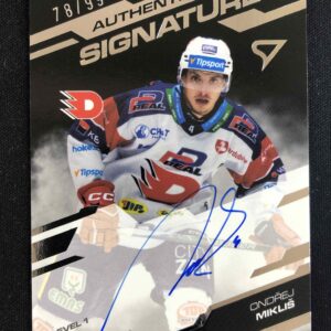 2025/2026 Sportzoo Serie 1 Authentic Signature Level 1 SL1-OM Ondřej Mikliš AUTO 78/99