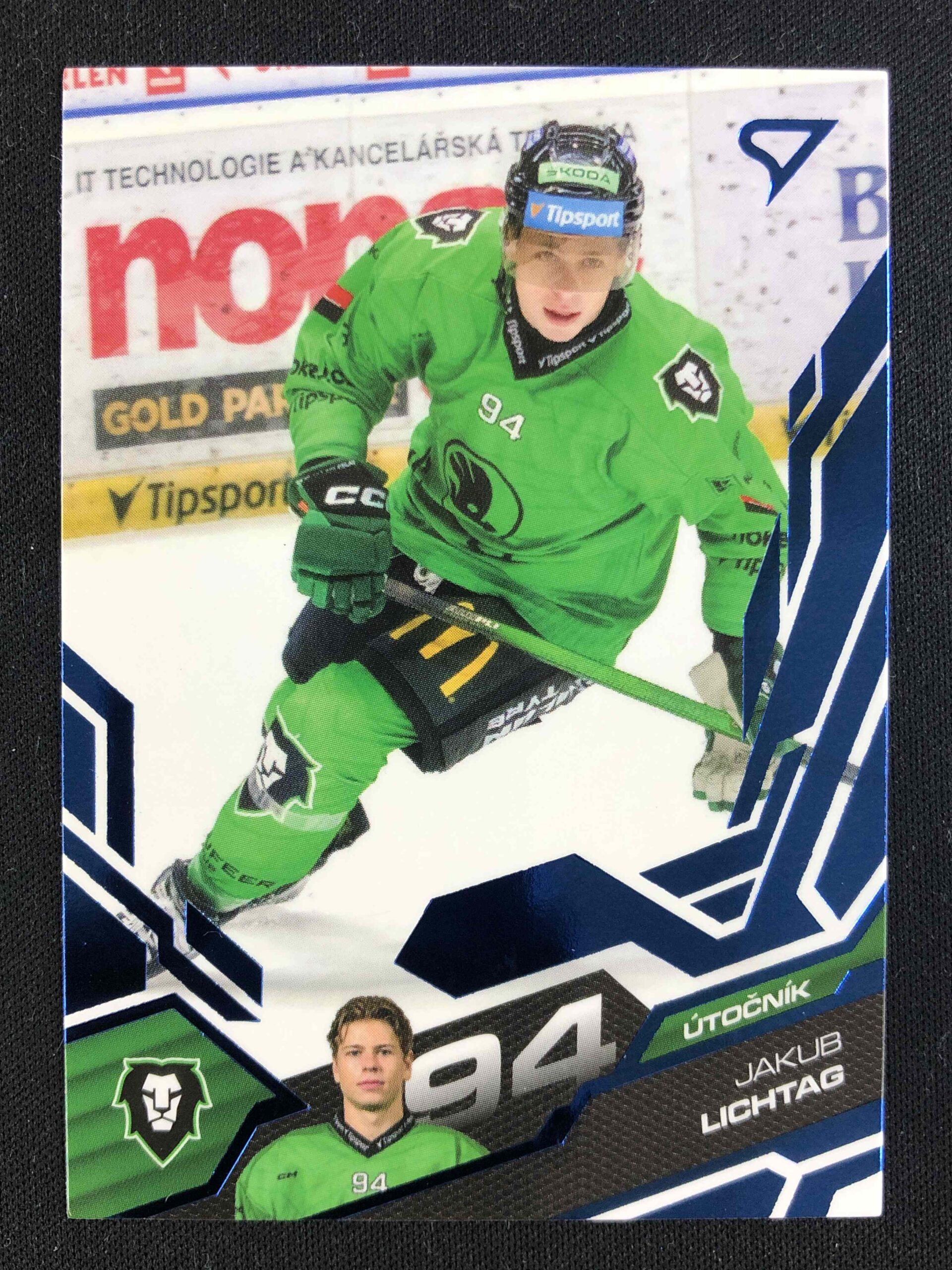 2025/2026 Sportzoo Serie 2 Azure Blue 308 Jakub Lichtag Paralel