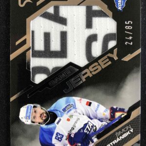 2025/2026 Sportzoo Serie 2 Game Jersey Silver GJ-SS Šimon Stránský Jersey 24/85