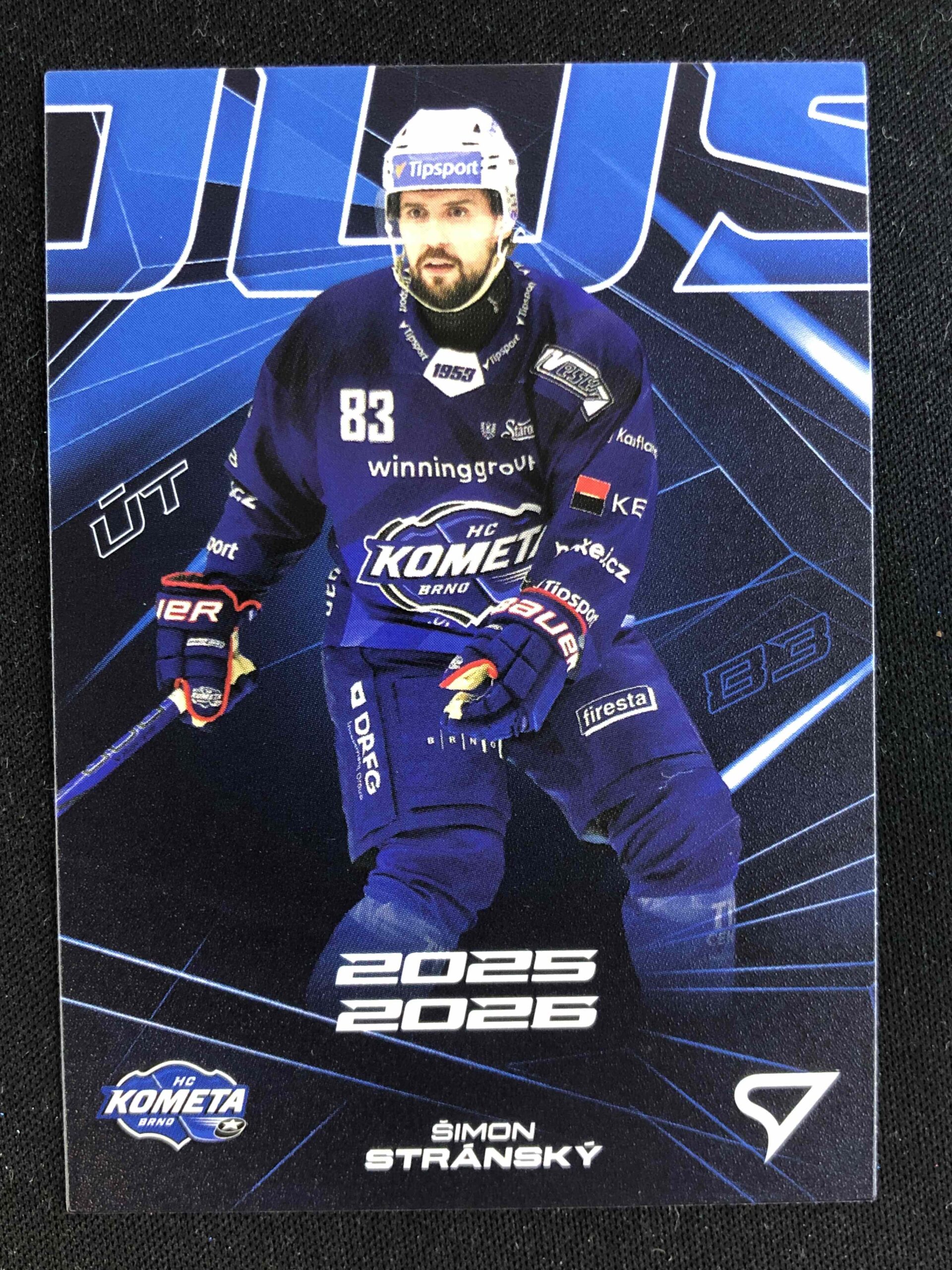 2025/2026 Sportzoo Serie 2 Powerhouse PH-005 Šimon Stránský Inzert