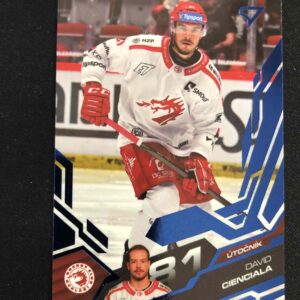 2025/2026 Sportzoo Serie 1 Azure Blue 134 David Cienciala Paralel